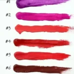 رژگونه و رژ لب مایع پیجوان کد p0212