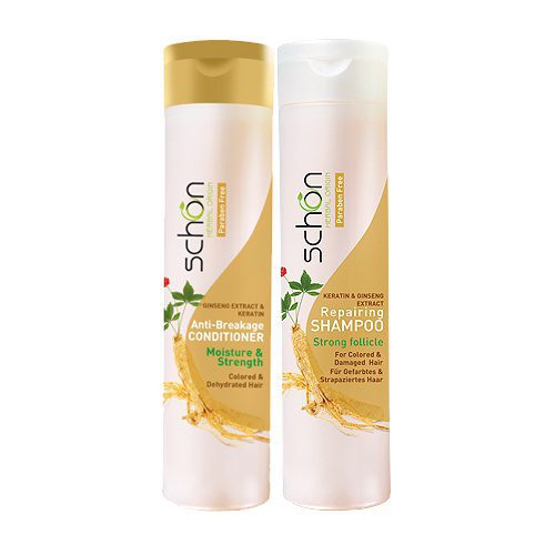 شامپو-و-نرم-کننده-جینسینگ-شون پک شامپو و نرم کننده جینسینگ و کراتین شون - Image 1