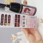 شانه رنگ مو رنگ قرمز آلبالویی برند دکسی Dexe کد 4818