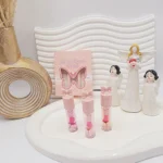 پک 3 تایی برق پاپیون مدل گل دار باکس پروانه ای کد DR127