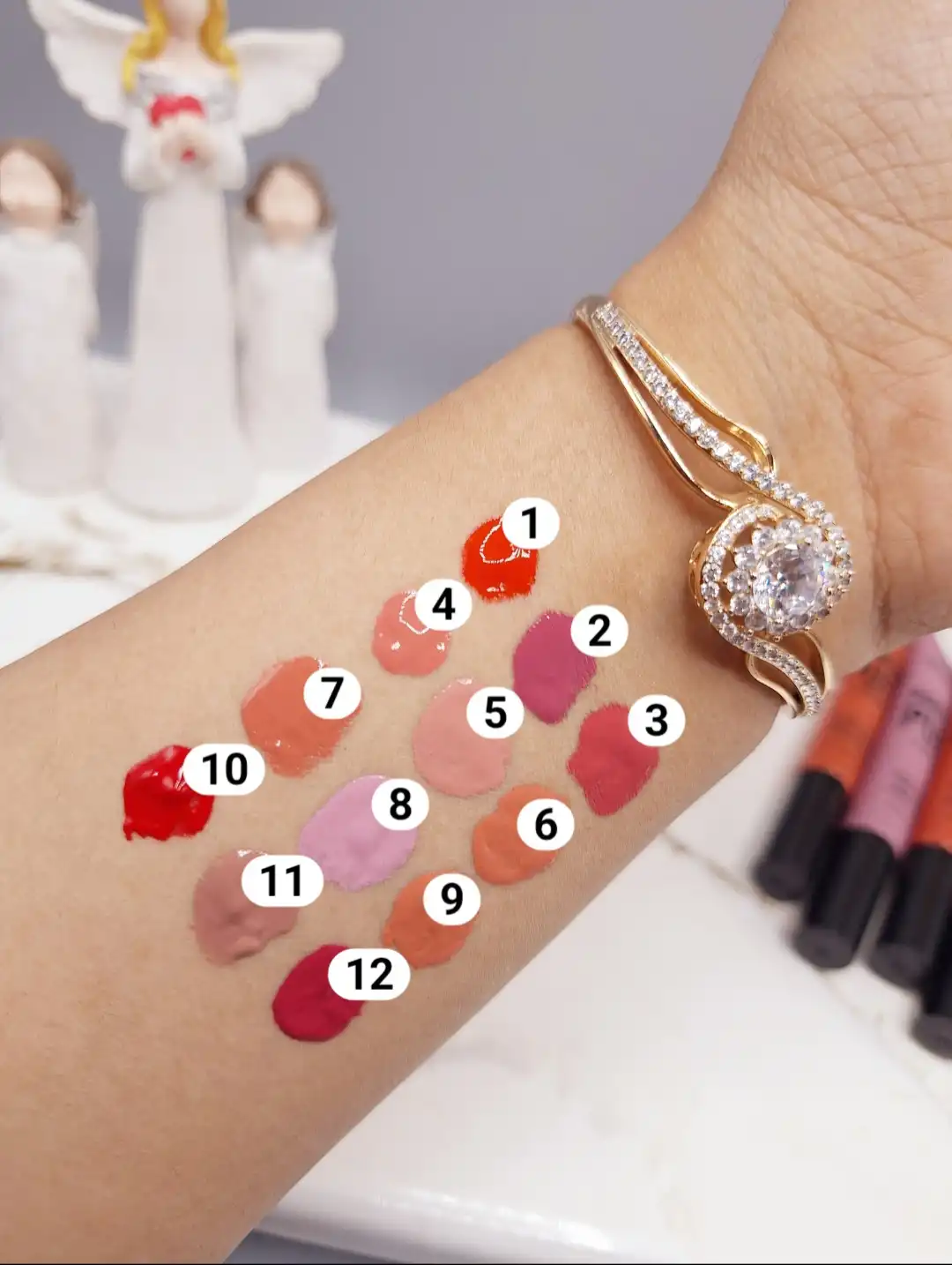 20250731053408250-thumbnail رژ مایع و رژ گونه کوشنی با جلوه مات و ماندگاری بالا برند WARDABEAUTY کد 10193 - Image 1