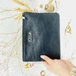 ست براش مشکی اصل 15 عددی لاکچری زووا با کیف چرمی ZOEVA (کیف مشکی)