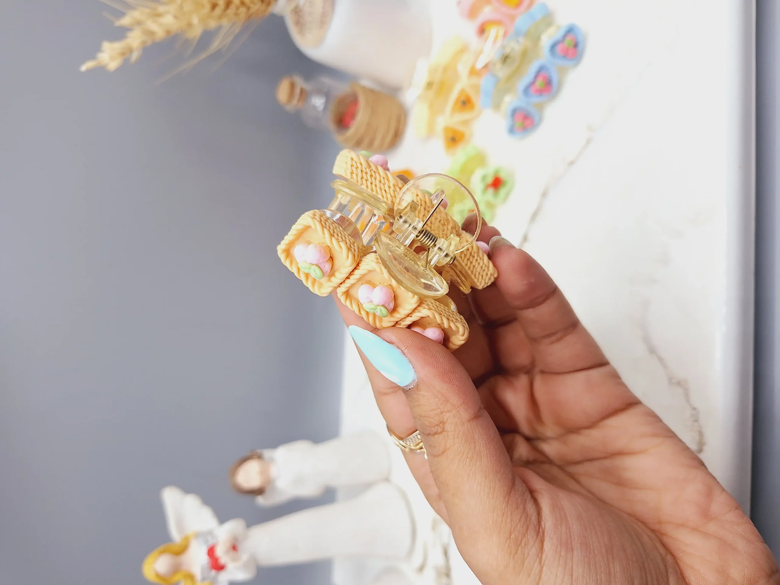 20250731060729568-thumbnail کلیپس مو کوچک طرح میوه - Image 1