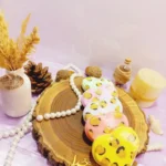 کوکتل و پدیکور طرح قلب پلنگی 60 گرمی با کیفیت با جوشش عالی