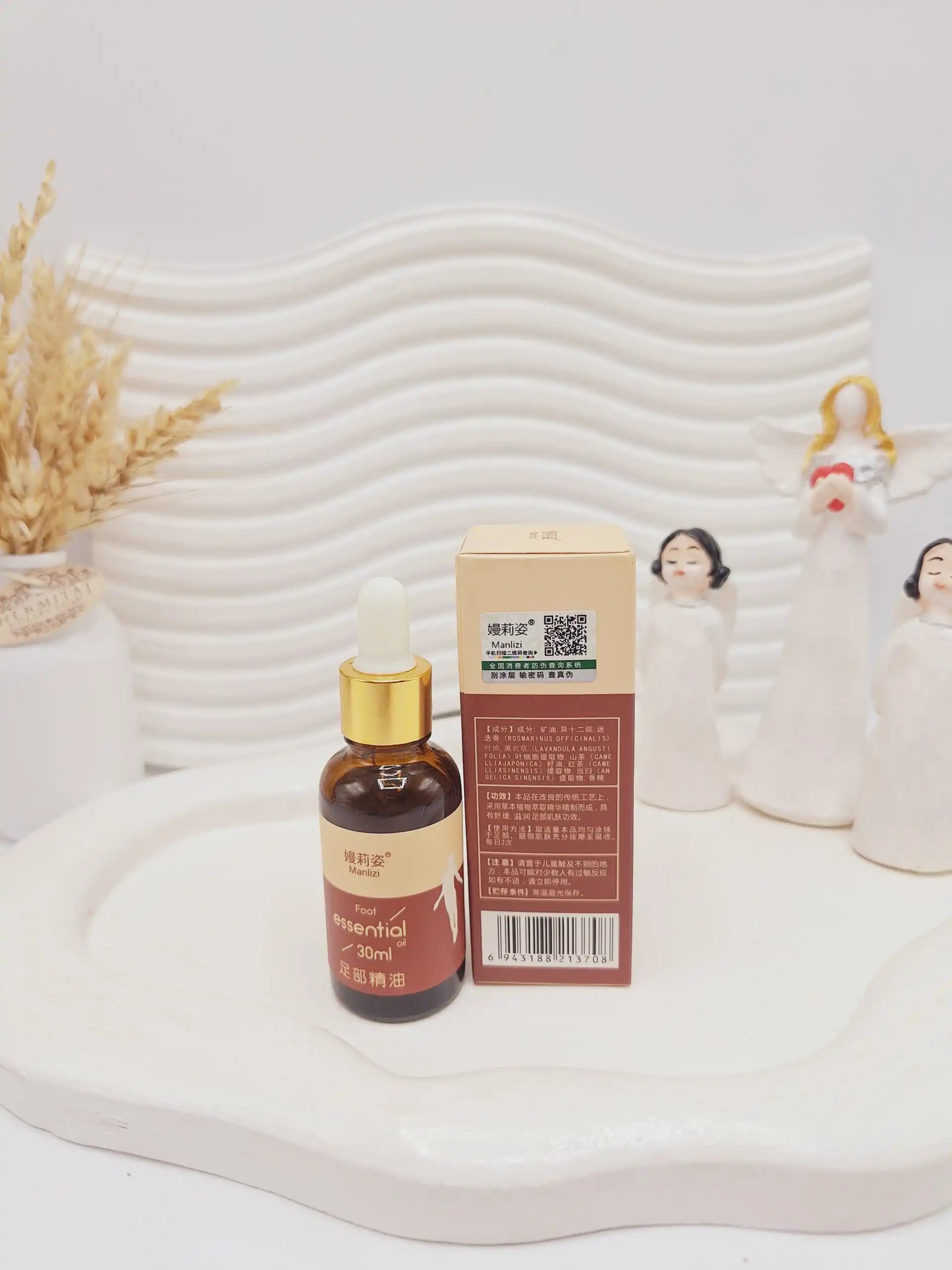 20251102002659825-thumbnail روغن ضروری ماساژ و قد پا 30ml برند Manlizi کد 3708 - Image 1