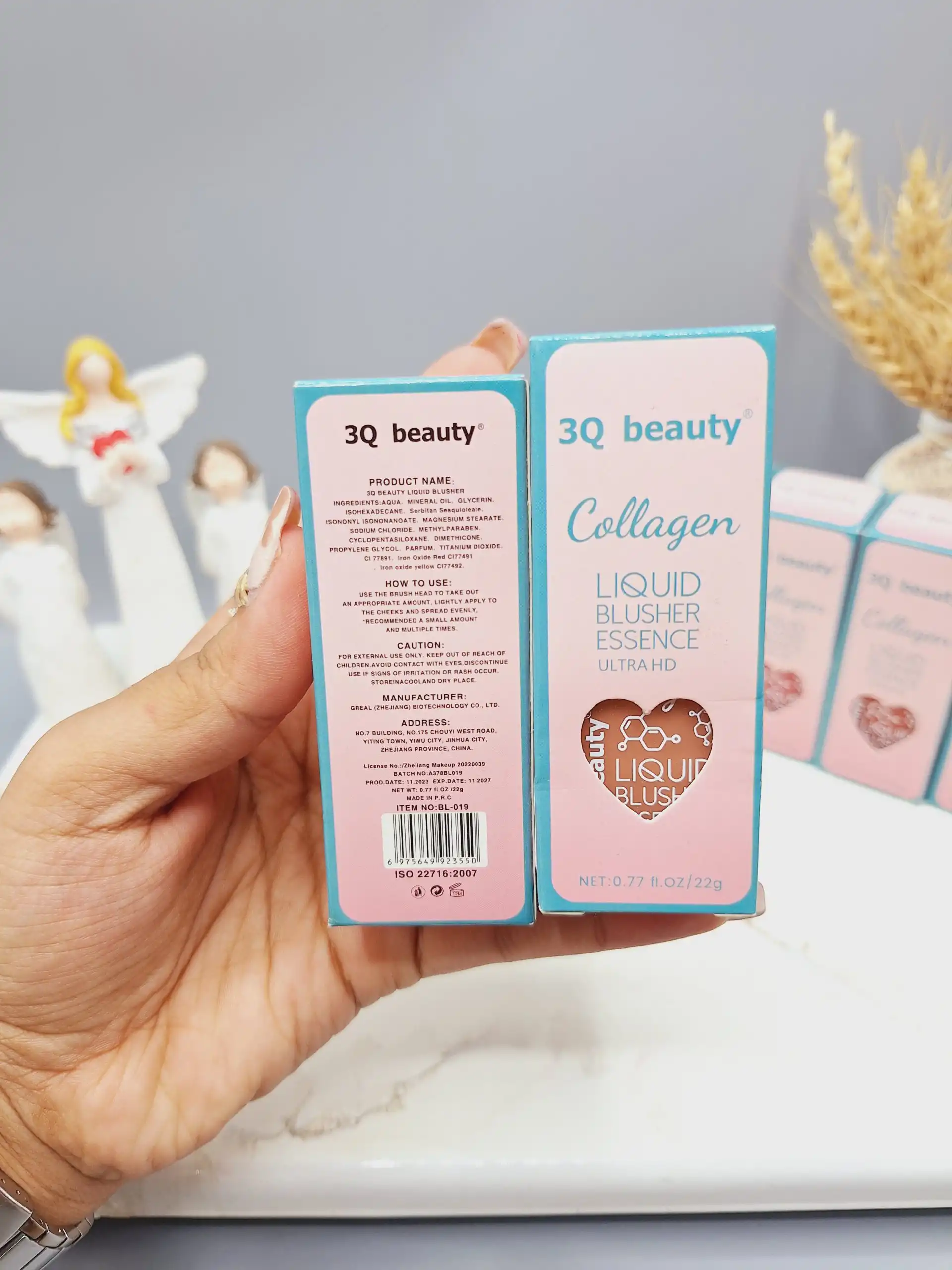 20250731054458739-thumbnail رژ گونه مایع کیفیت عالی برند 3Q کد BL_019 - Image 1