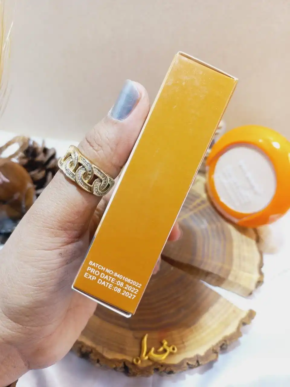 20250731040543634-thumbnail پنکک روغن شترمرغ برند کیس بیوتی KISS BEAUTY کد 222353 - Image 1