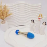 براش دسته فلزی آبی