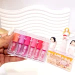 باکس 6 تایی لیپ گلاس طرح خرس برند Barin کد 1023