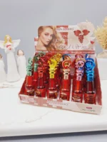 تینت لب شرابی شامپاینی ‏MANZI MIAO‏ کد LC021C