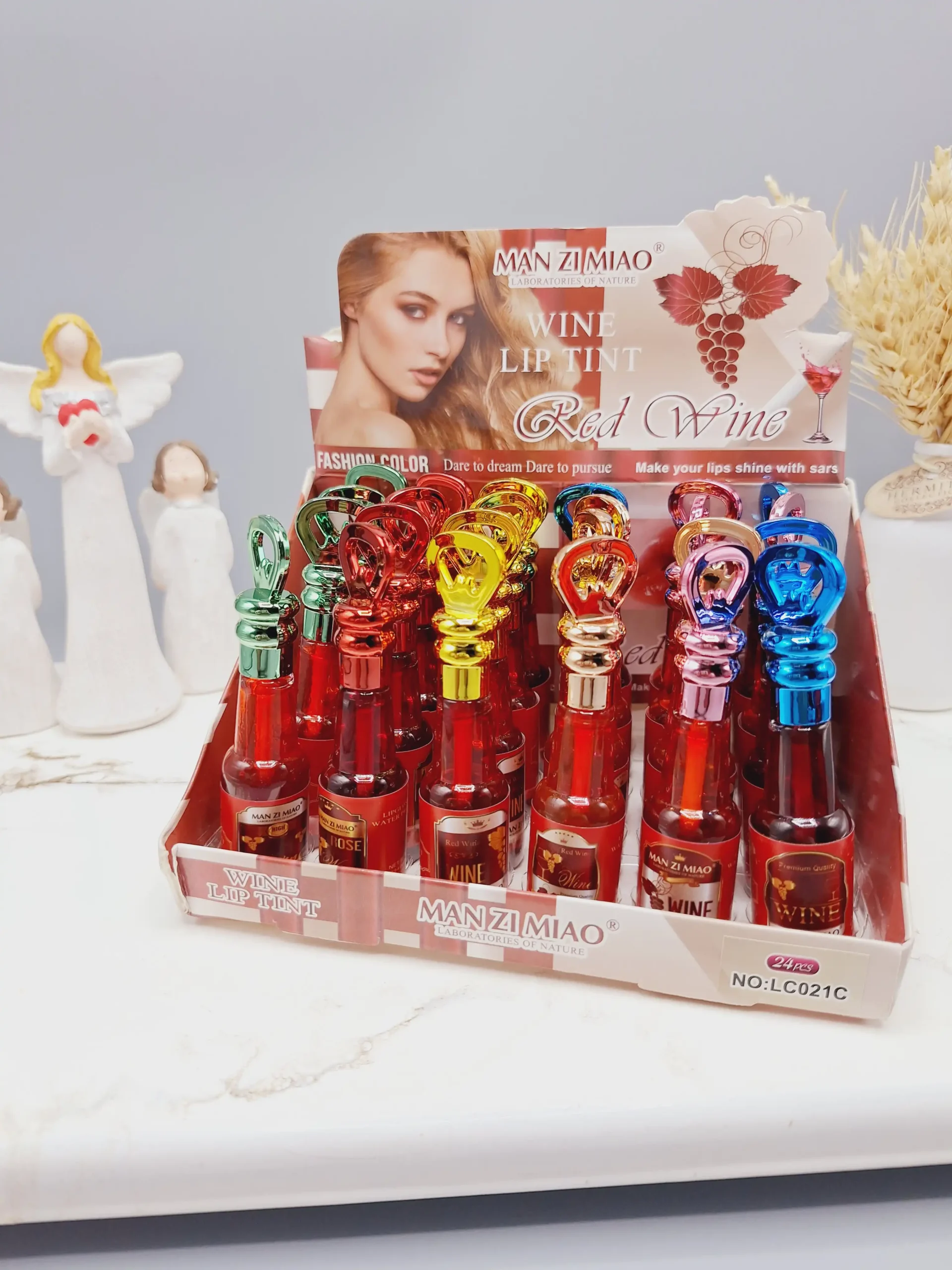 20250731054730618-thumbnail تینت لب شرابی شامپاینی MANZI MIAO کد LC021C - Image 1