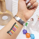 خط چشم رنگی پوکه قلبی برند Gulf Girl کد NO.