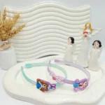 تل مو دخترانه طرح استیکر برجسته دخترک