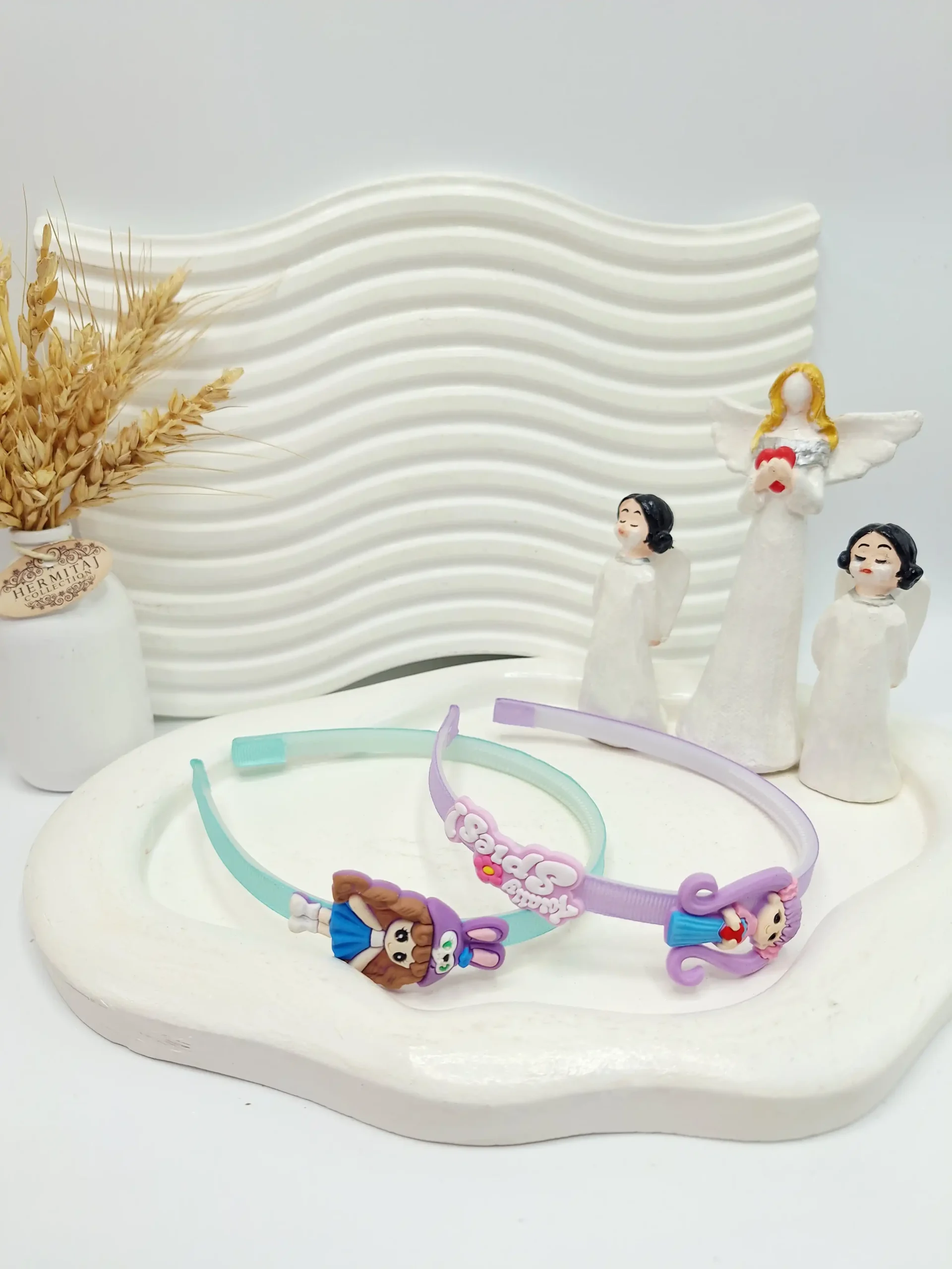 20251117121417965-thumbnail تل مو دخترانه طرح استیکر برجسته دخترک - Image 1