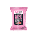 دستمال مرطوب آرايش پاک کن 27 برگ ضد آکنه نینو