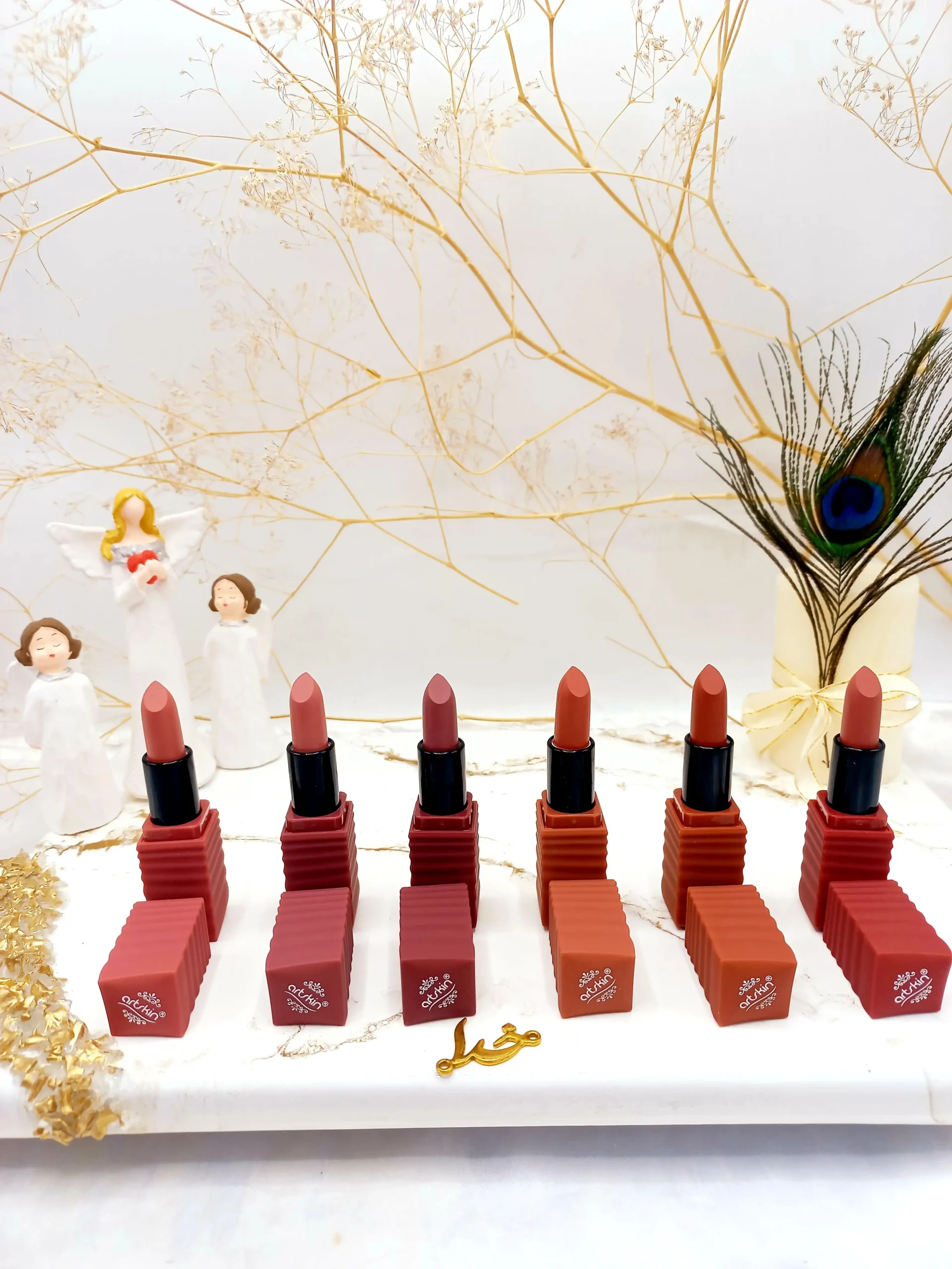 20250731042652040-thumbnail پک 6 تایی رژ جامد ضدآب مات آرت اسکین Art Skin کد AS971097 - Image 1