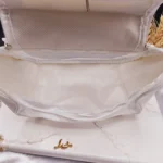 کیف آرایشی واشبگ بیضی سفید سایز بزرگ WASHBAG