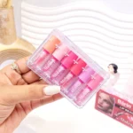 باکس 6 تایی لیپ گلاس طرح فشن برند Barin کد 1025