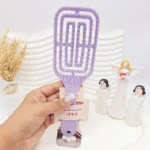 برس اکستنشن مو گره باز کن مخصوص موی فر مدل مارپیچ