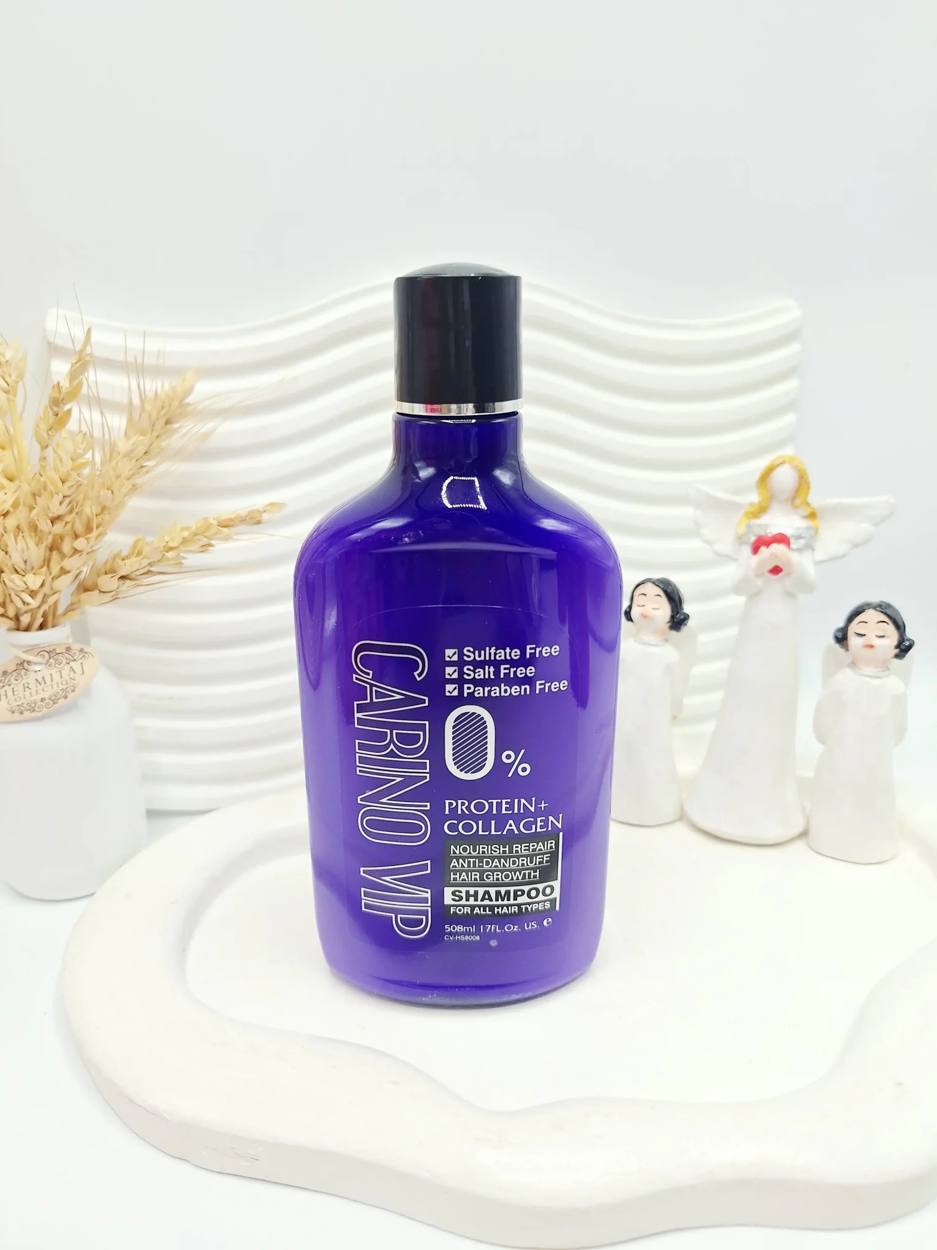 20251113205938103-thumbnail شامپو پروتئین و کلاژن کارینو VIP حجم 508 گرم اورجینال کد 8008 - Image 1