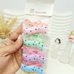 ست 10 تایی گیره مو 2 تایی طرح پاپیون خلخالی