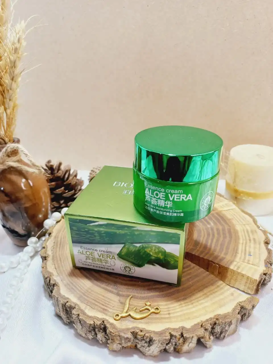20250731040828569-thumbnail کرم کاسه ای مرطوب کننده آلوئه ورا بیوآکوا کد BQY9143 | پخش عمده - Image 1