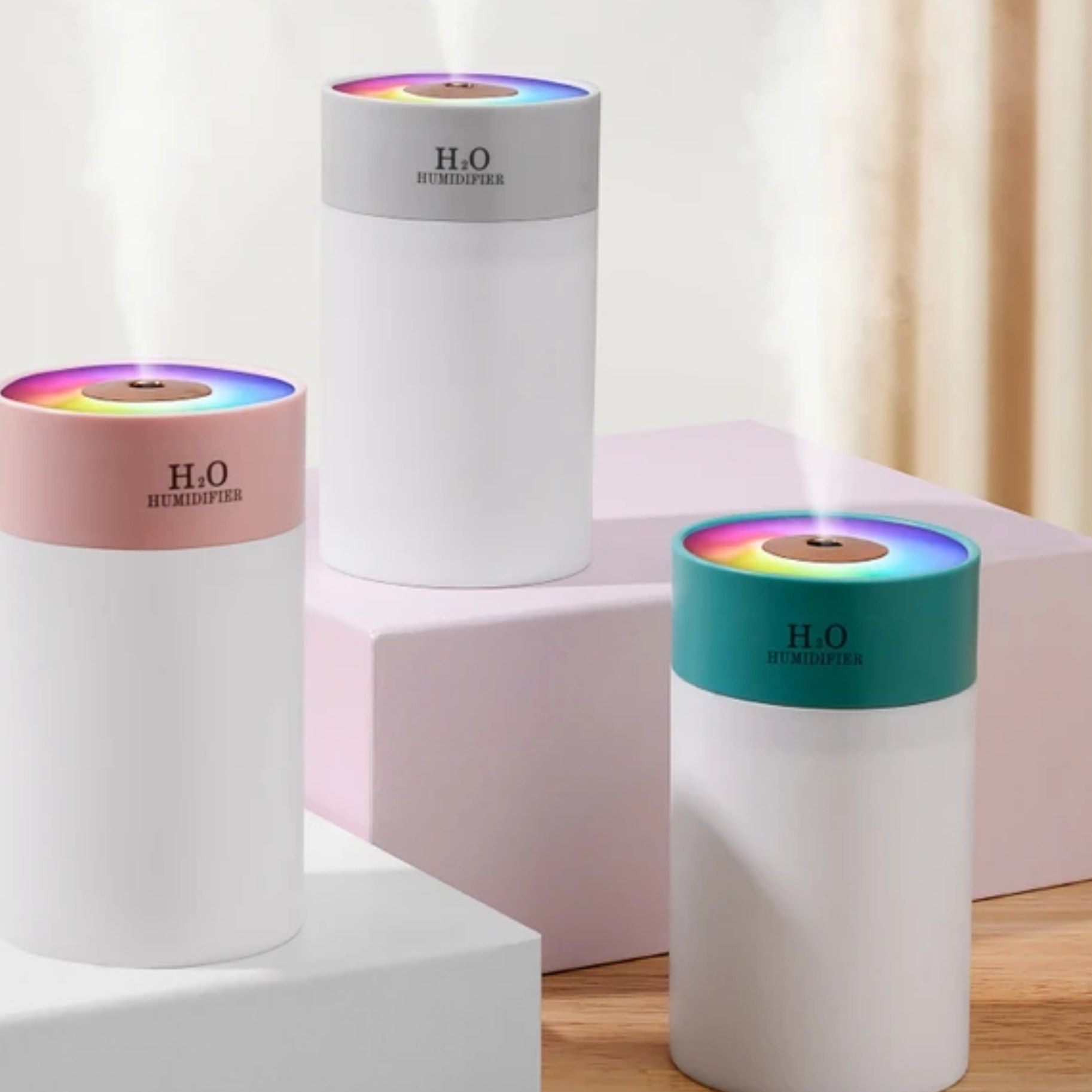 8d60cfa2-dfb0-4a52-8be4-26f0f998e434 رطوبت بخور هفت رنگ مدل h5 - Image 1