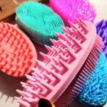 سرشور و لیف سیلیکونی 2 کاره مدل جدید سایز بزرگ