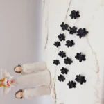 پک کلیپس ریز طرح فانتزی ارسال رندم(رنگ مشکی)